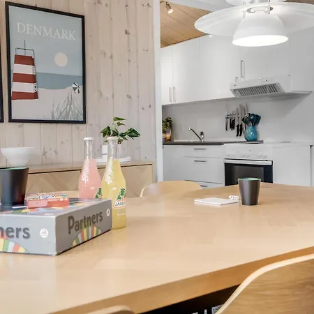 Lovely Renovated Home, With Large Enclosed Terrace, In Vorupor By The North Sea